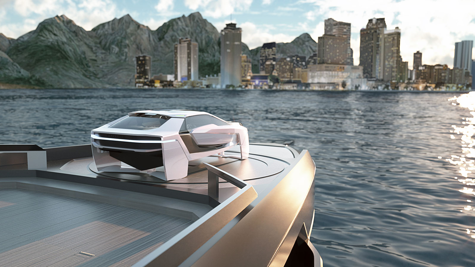 Future-E superyacht tender