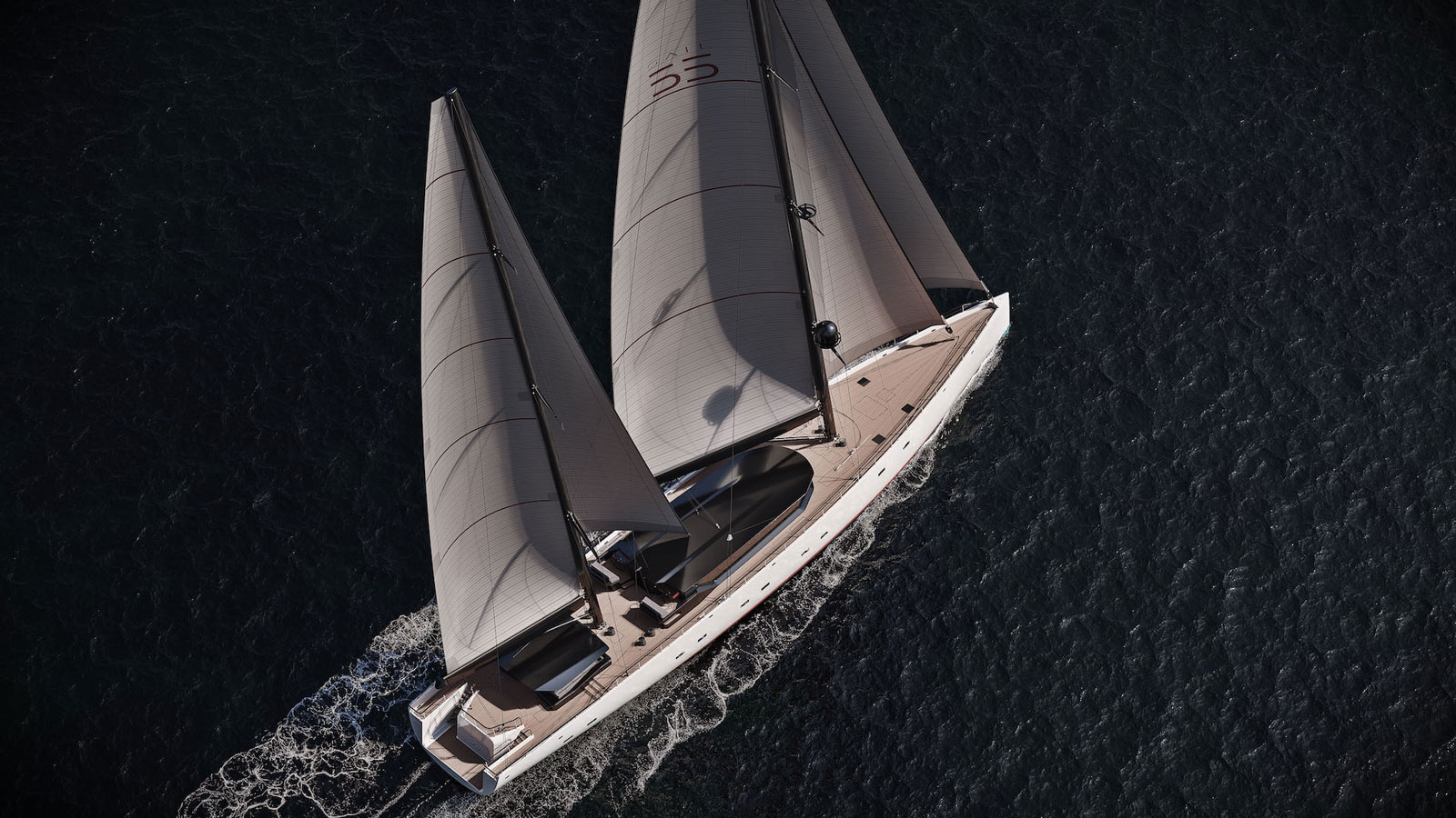 Iddes Yachts Reveals Fully Electric 55m Sailing Yacht Concept