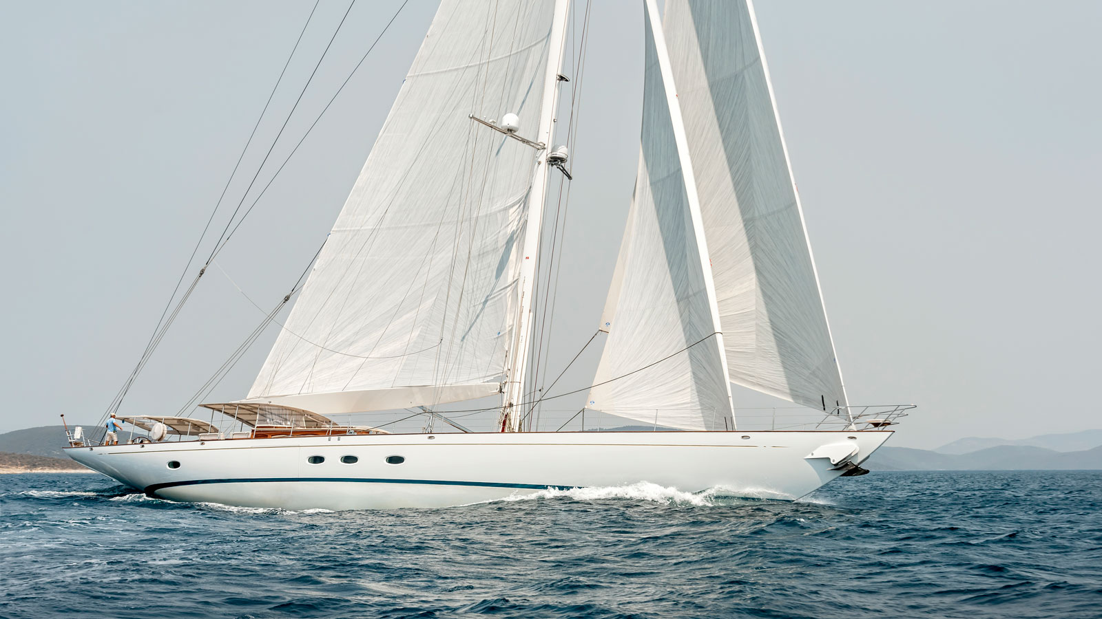 Hull of third Truly Classic 127 yacht launched