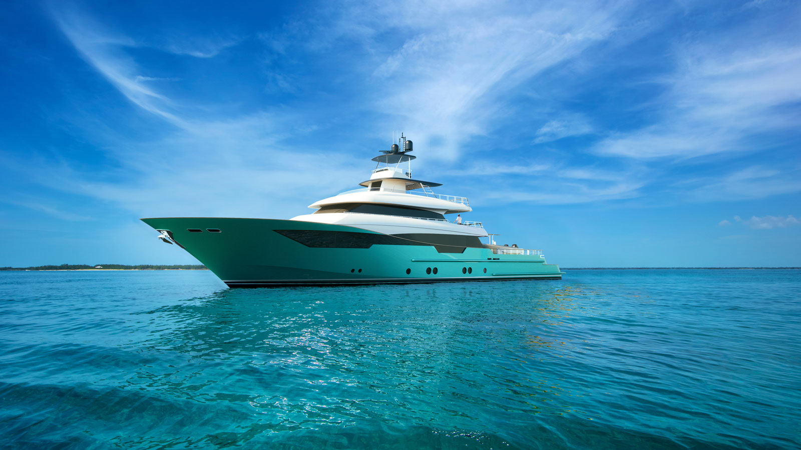 Marco Casali reveals 43m NFT yacht concept Freedom 400GT
