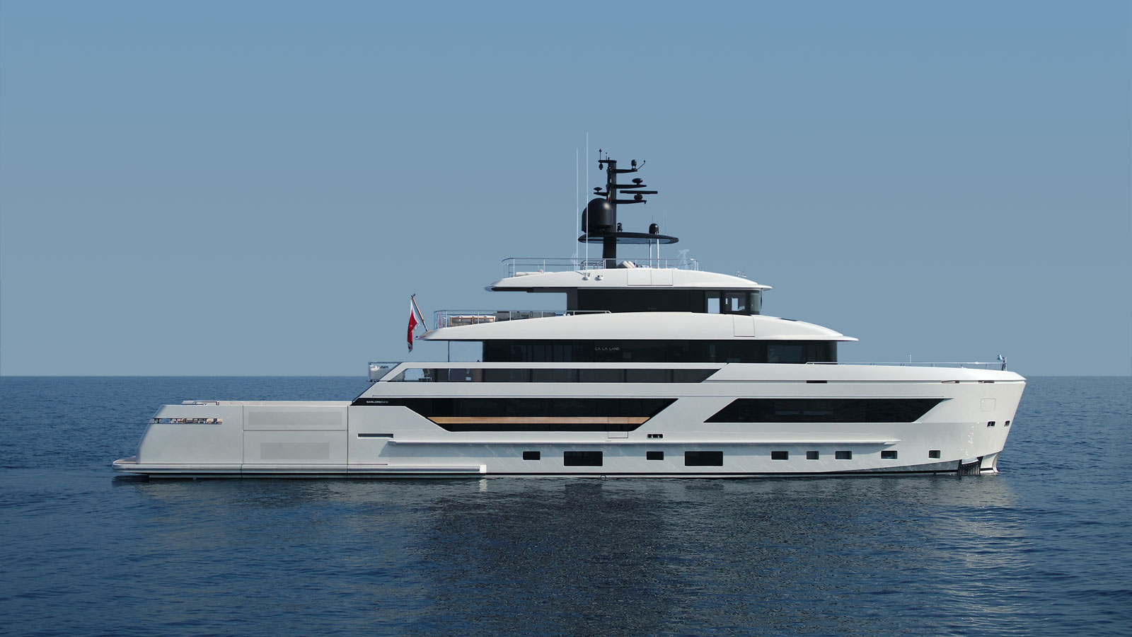 First look at Sanlorenzo's ultra-private 44m superyacht La La Land