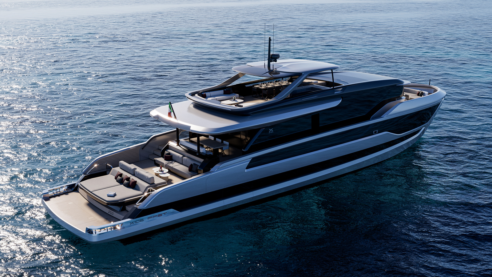 洋書 THE WORLD'S MOST EXTRAORDINARY YACHTS Extra Yachts reveals interior concept of flagship X110 Fast model