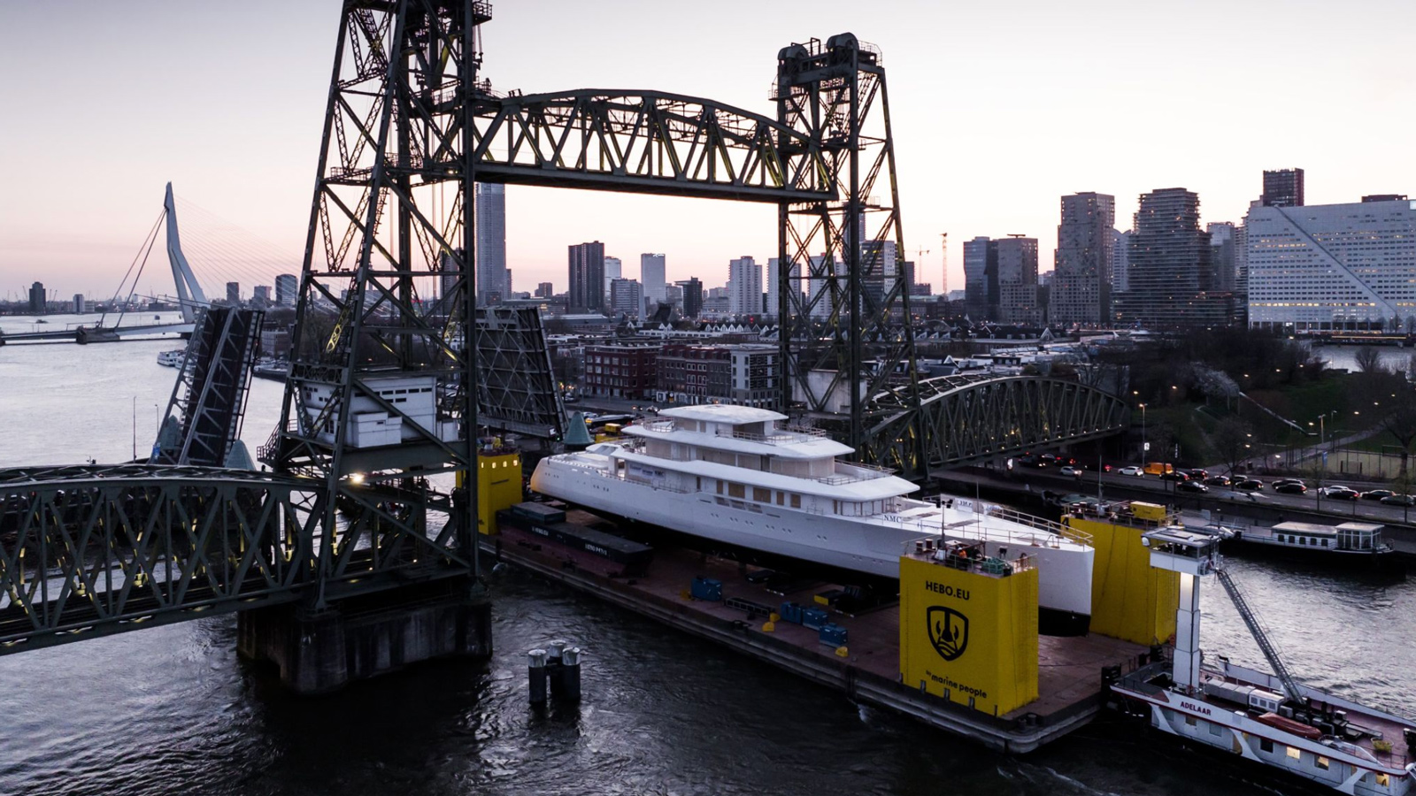 Project 826 (Project Thalassa) first sighting en route to outfitting April 2025