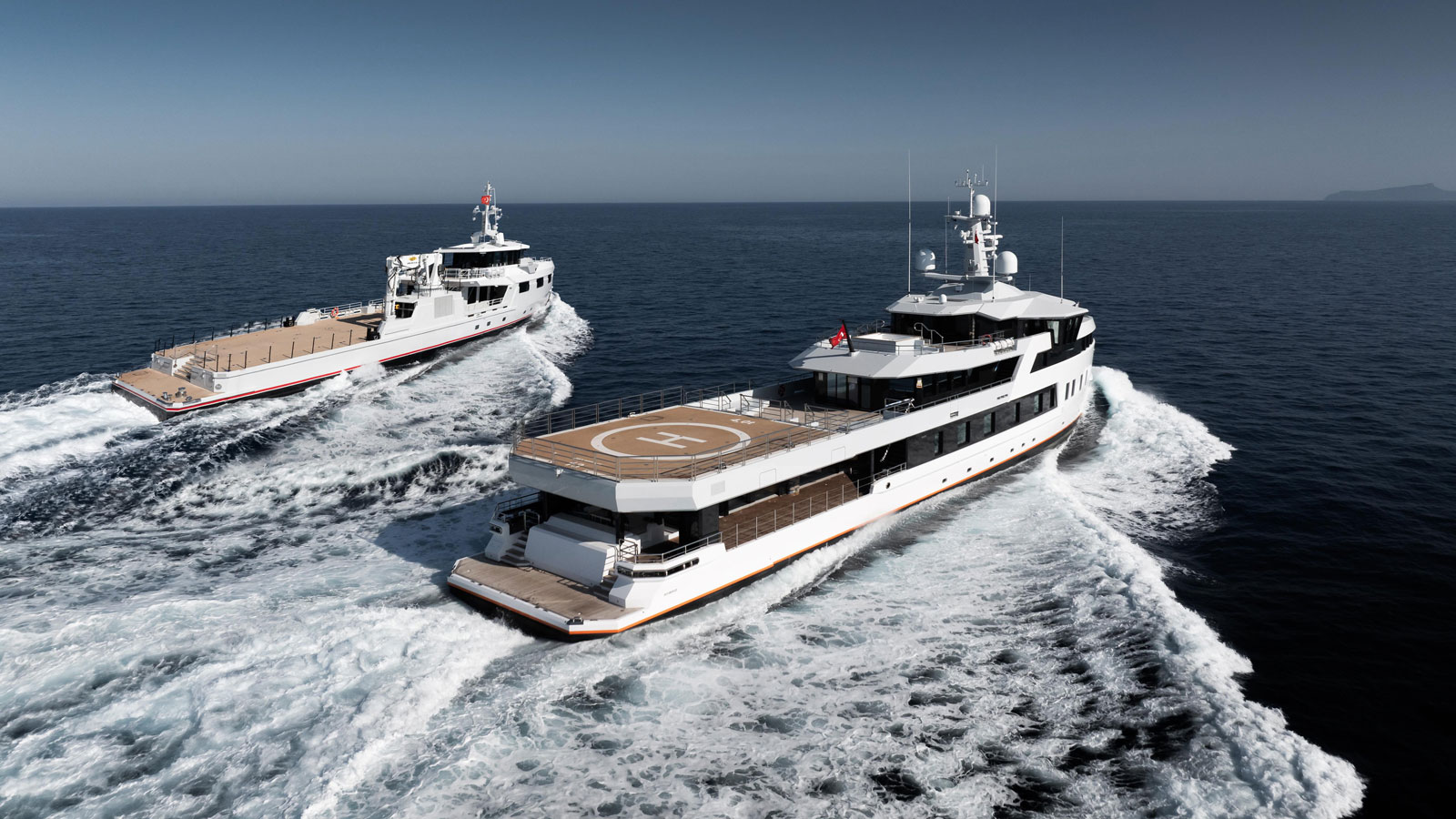 Damen Yachting's first Xplorer 60 and Yacht Support 53 delivered