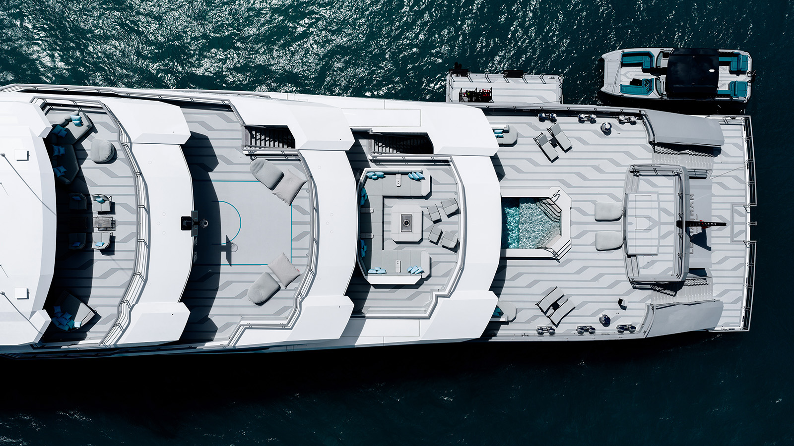 111m Oceanco superyacht Leviathan in operation