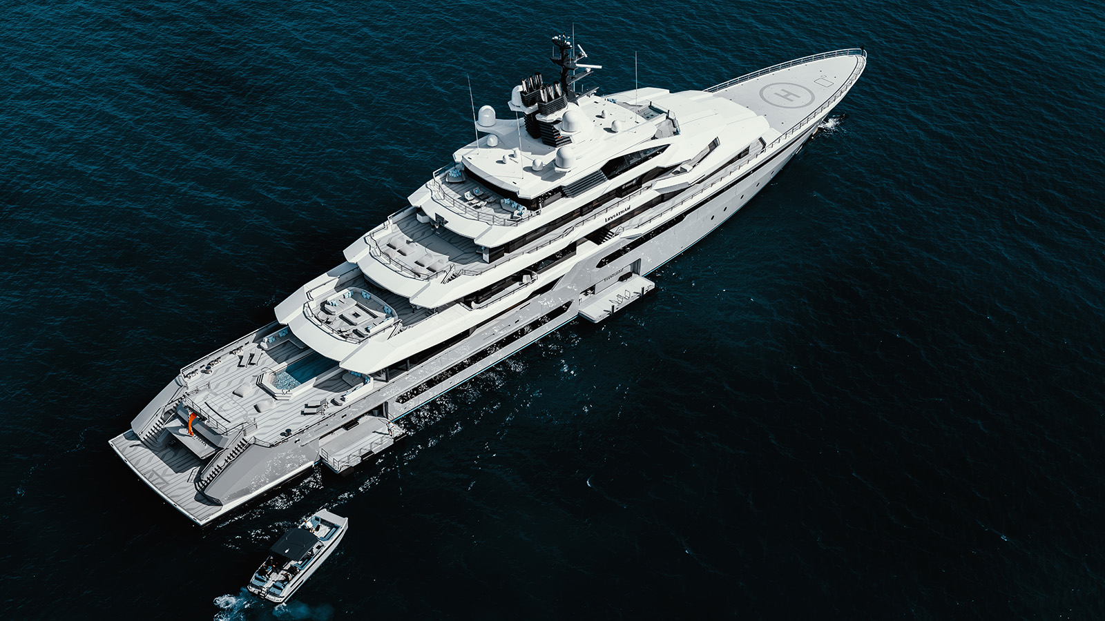 Oceanco Leviathan superyacht cruising