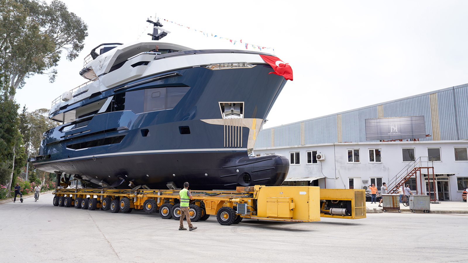 Sanlorenzo launches ninth 500Exp ahead of schedule