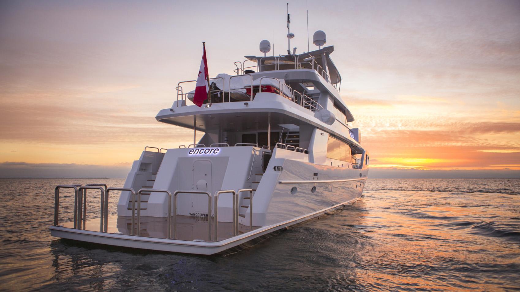 ENCORE yacht for sale (Crescent Custom Yachts, 36.58m, 1992)