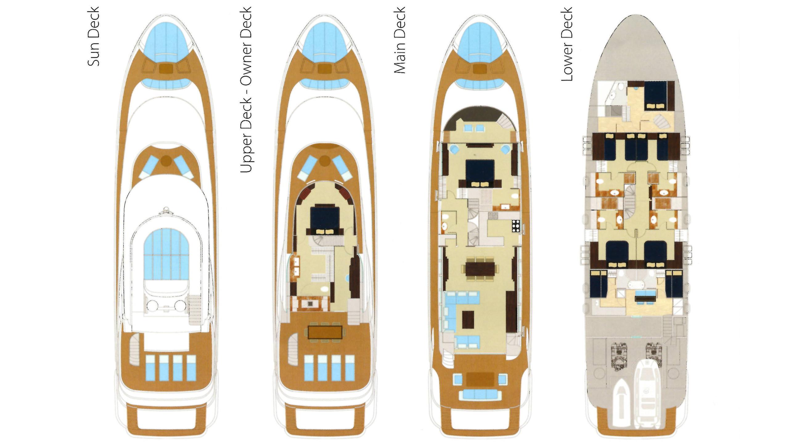 GATSBY yacht for charter (Filippetti Yachts, 30.4m, 2014)