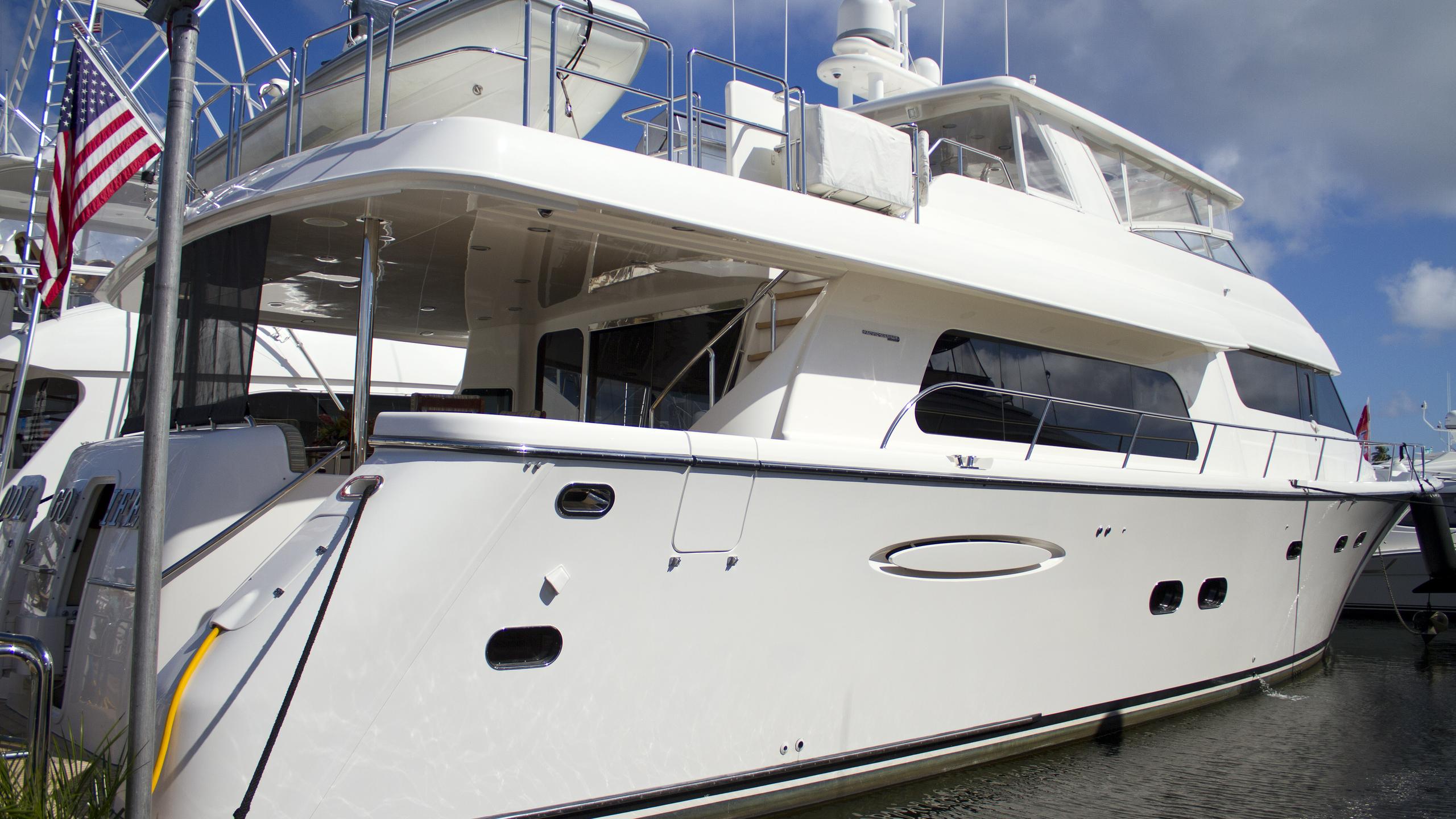 FULLY OCCUPIED yacht (Pacific Mariner, 26.21m, 2009)
