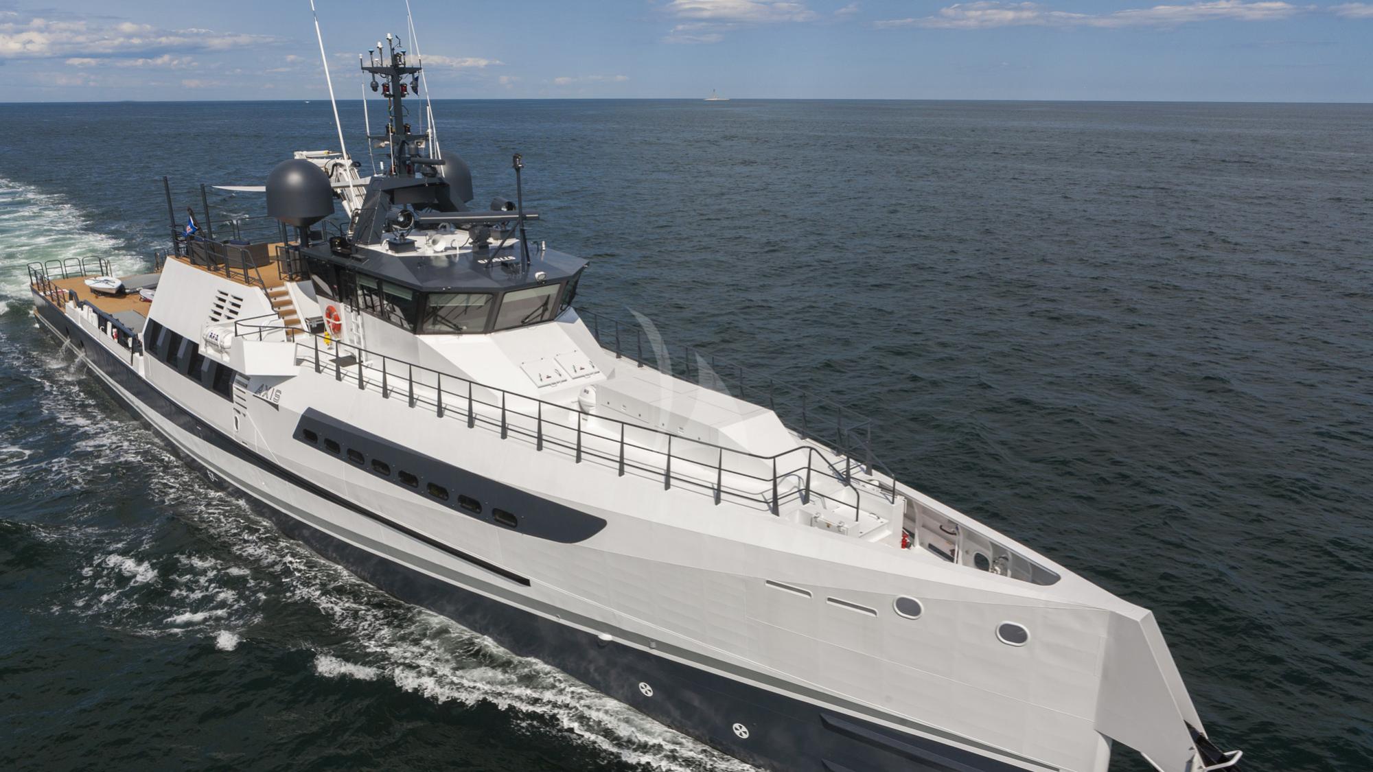 AXIS yacht for charter (Damen, 55.3m, 2016) Boat International