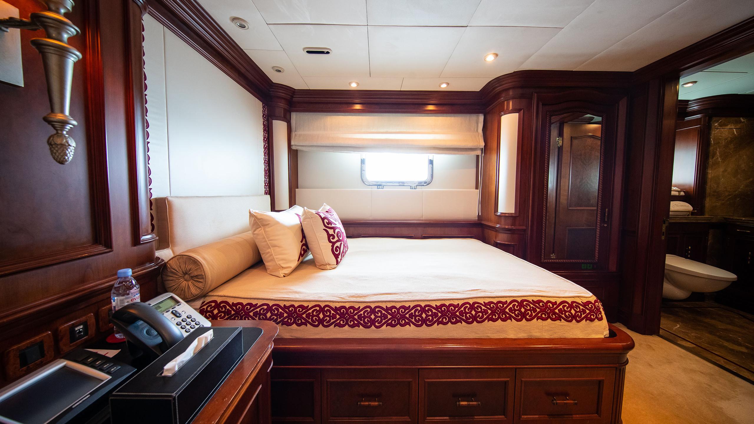 NOMAD yacht for charter (Oceanfast, 69.49m, 2003)