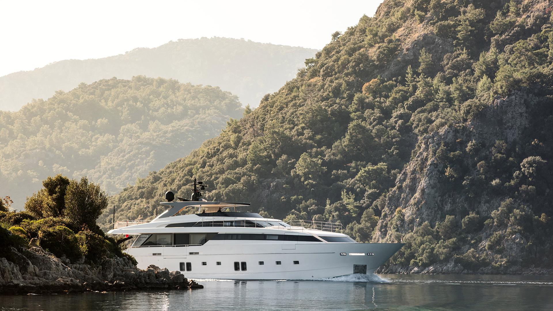 MORNING STAR yacht for charter (Sanlorenzo, 36.5m, 2018)