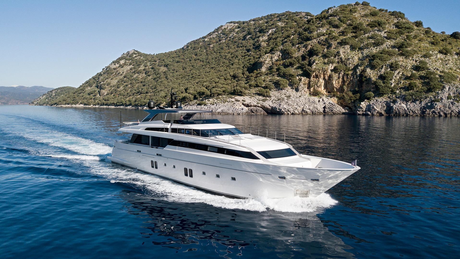 MORNING STAR yacht for charter (Sanlorenzo, 36.5m, 2018)