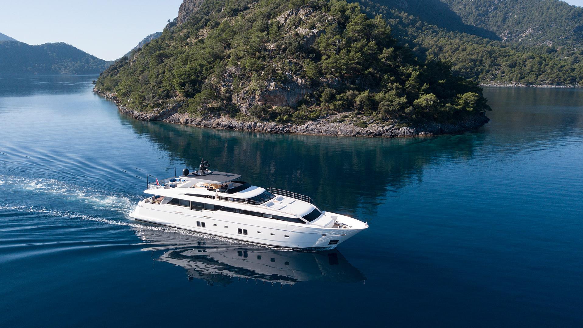 MORNING STAR yacht for charter (Sanlorenzo, 36.5m, 2018)