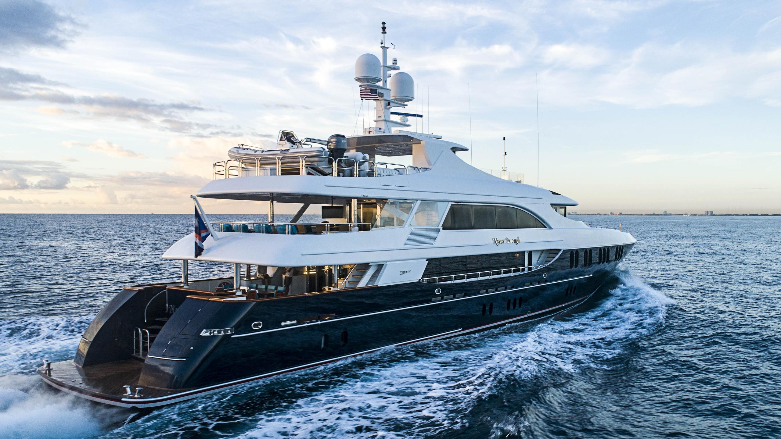 NEVER ENOUGH yacht for sale (Trinity Yachts, 47.9m, 2006) Boat